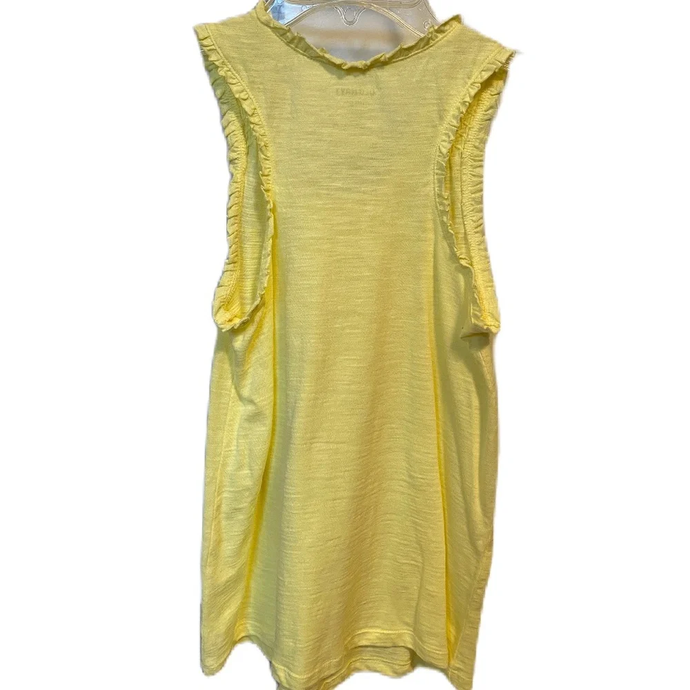 Old Navy tee tank top yellow 10-12